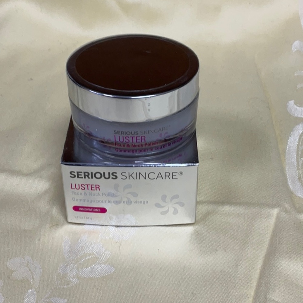 Serious Skincare Luster Face & Neck Polish — Cream Exfoliating Mask